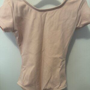 Two Capezio girls Short Sleeve and Long Sleeve Leotards Size 4